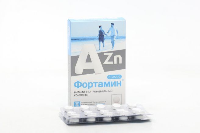 фото упаковки Фортамин Витаминно-Минеральный комплекс от А до Zn Классик