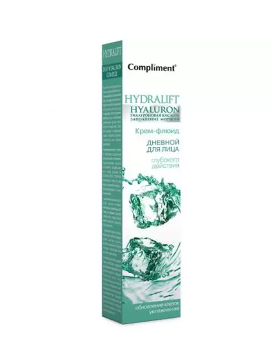 фото упаковки Compliment Hidralift Hyaluron Крем-флюид глубокого действия