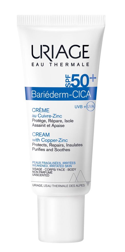Uriage Bariederm Cica-Cream Крем с Cu-Zn SPF50+, 40 мл, 1 шт.